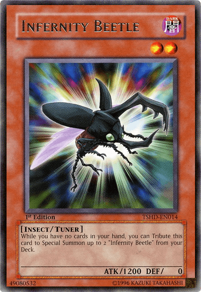 Infernity Beetle [TSHD-EN014] Rare (ONLINE ORDER ONLY)