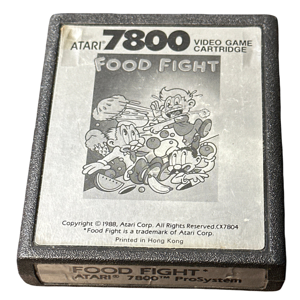 Food Fight - Atari 7800 (ONLINE ORDER ONLY)