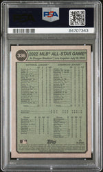 2023 TOPPS HERITAGE ACUNA JR/JUDGE  #336 - PSA 10 (Online Order Only)