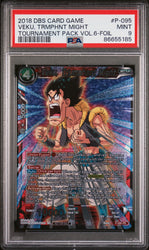 2019 DRAGON BALL SUPER OFFICIAL  VEKU, TRMPHNT MIGHT #P-095 PSA 9 (Online Order Only)