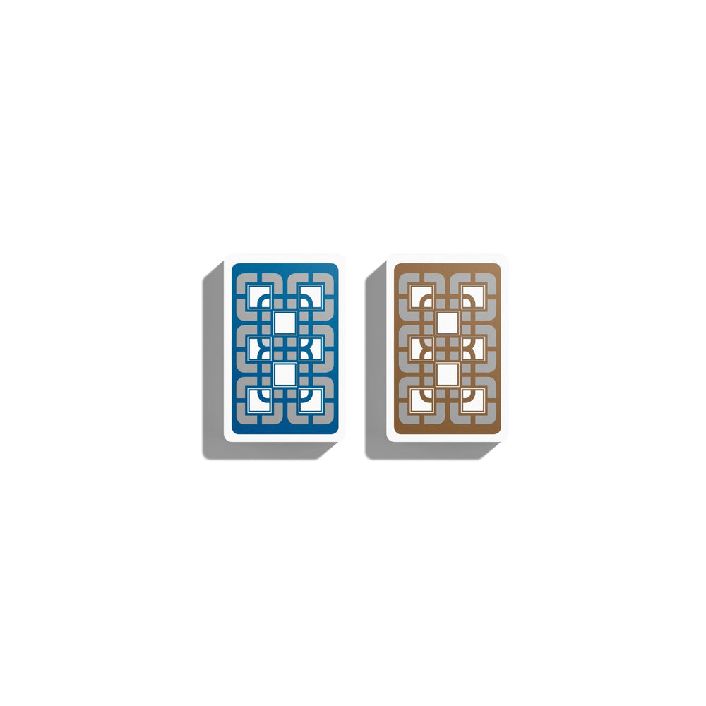 All-Plastic Baron Bridge Playing Card (Slightly Larger Index) - Boxed Double Deck (ONLINE ORDER ONLY)