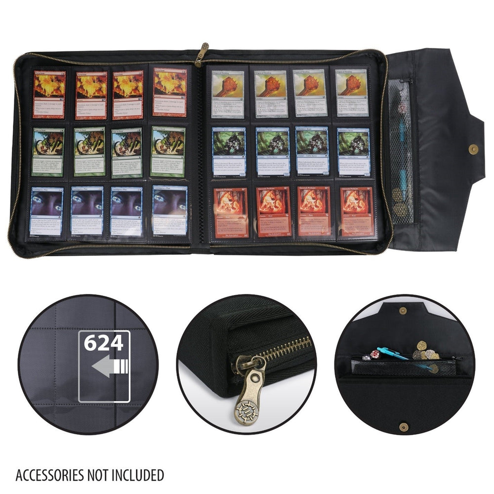 Enhance: TCG Card Album - Top Loader - Black (ONLINE ORDER ONLY)