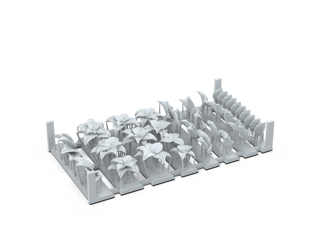 AK Interactive Basing Bits: Forest Leaves (35 Pieces) (ONLINE ORDER ONLY)