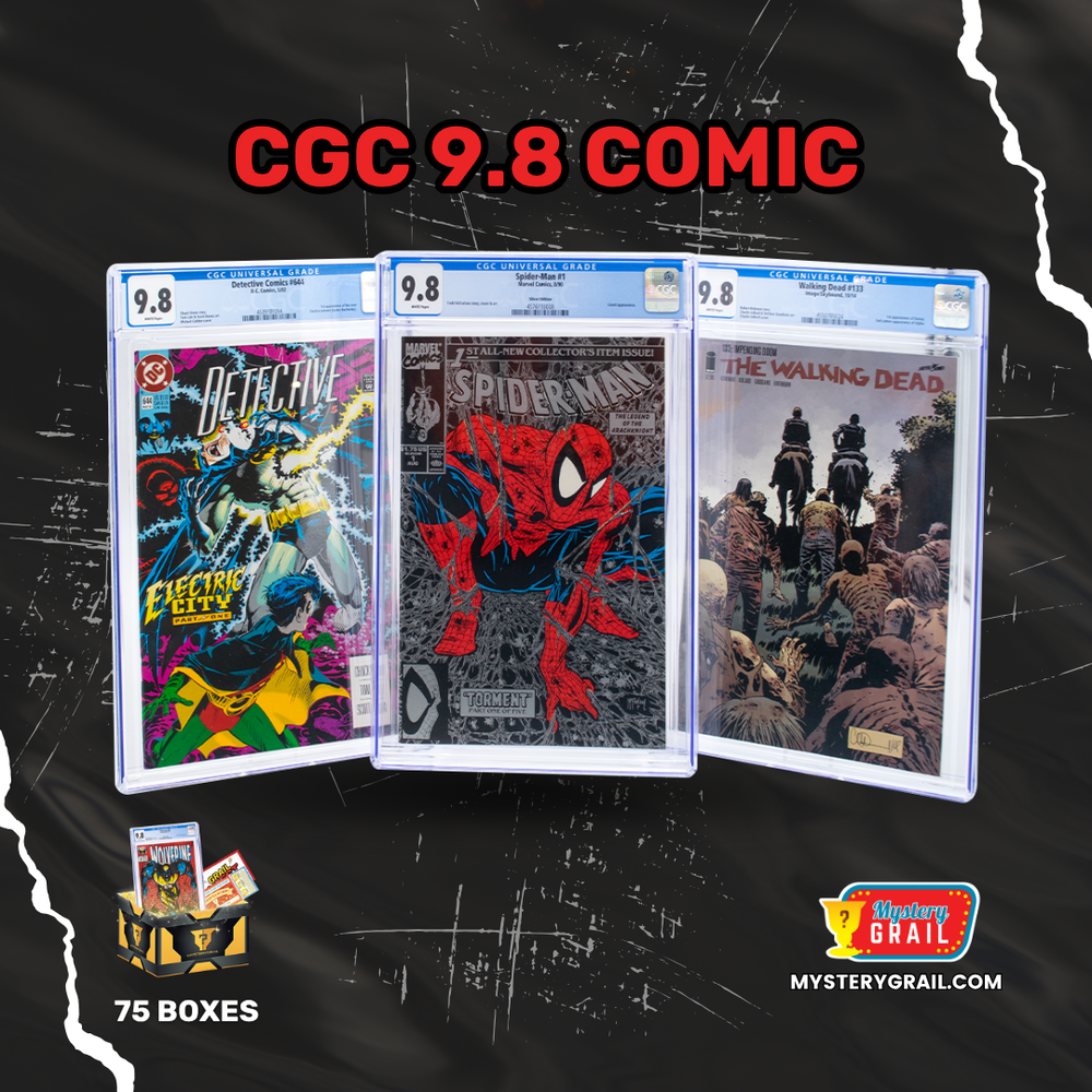 CGC 9.8 Graded Comics - Mystery Grail (Online Order Only)