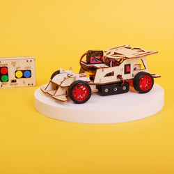 Steering Remote-Controlled Car DIY Kit, Educational STEM Toy (ONLINE ORDER ONLY)