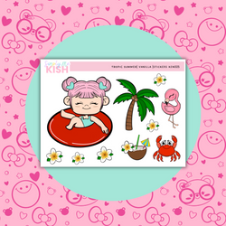 Tropic Summer| Decorative Stickers (ONLINE ORDER ONLY)