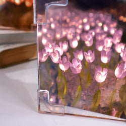 Tulip Mirror LED Night Light - Purple (ONLINE ORDER ONLY)