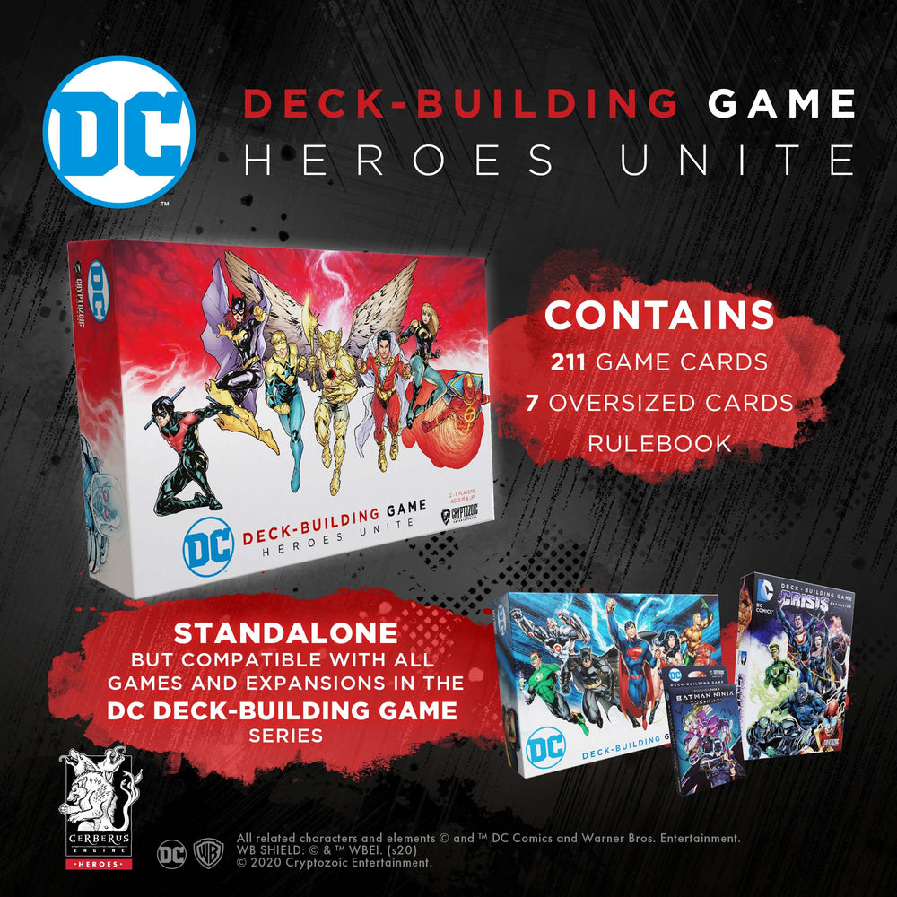 DC Deck-Building Game: Heroes Unite (ONLINE ORDER ONLY)