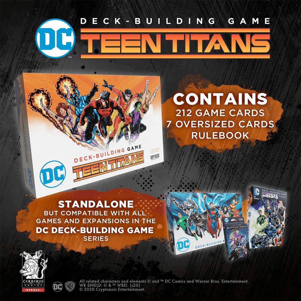 DC Deck-Building Game: Teen Titans (ONLINE ORDER ONLY)