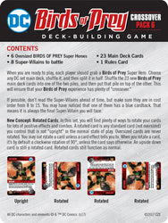 DC Deck-Building Game Crossover Pack 6: Birds of Prey (ONLINE ORDER ONLY)