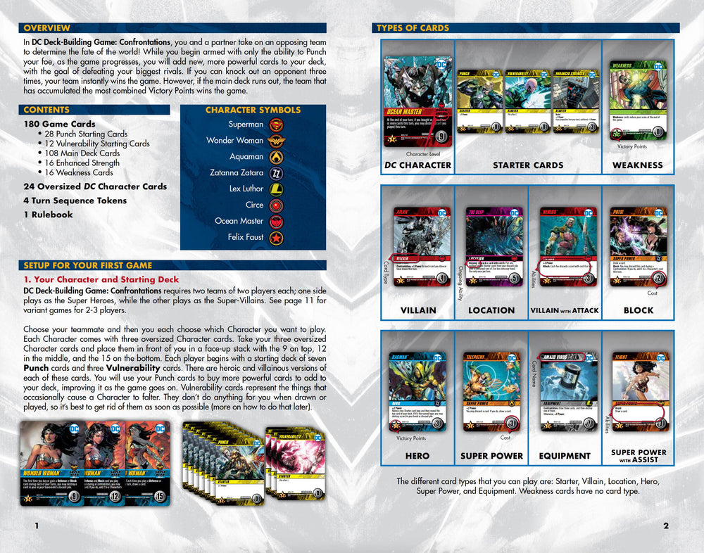 DC Deck-Building Game: Confrontations (ONLINE ORDER ONLY)