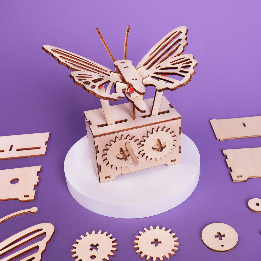 Fluttering Butterfly DIY Kit, Educational STEM Toy (ONLINE ORDER ONLY)