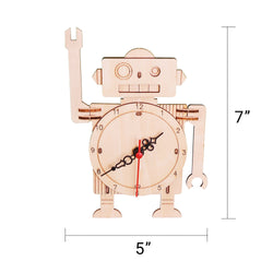 Robot Clock DIY Kit, Educational STEM Toy (ONLINE ORDER ONLY)
