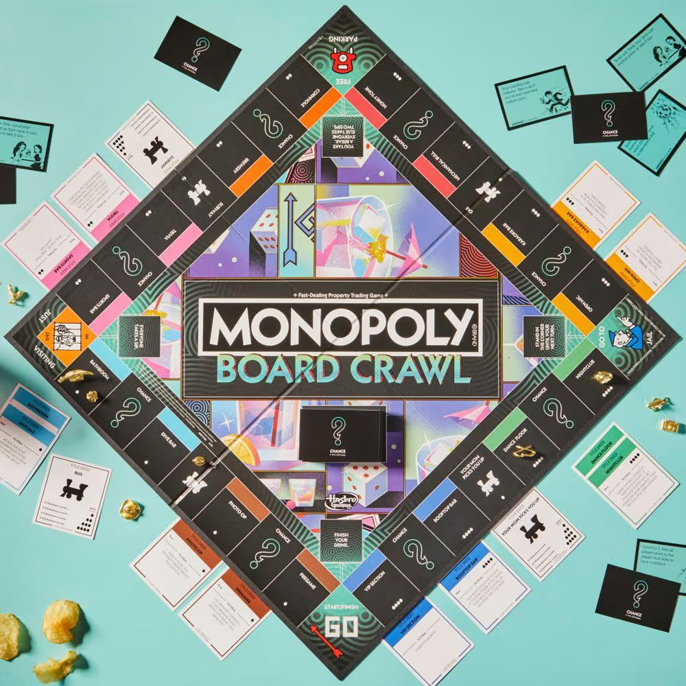 Monopoly Board Crawl (ONLINE ORDER ONLY)
