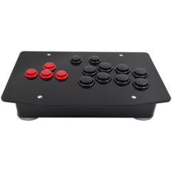 RAC-J500BB All Buttons Arcade Fight Stick Controller Leverless-Style Joystick PC USB (Online Only)