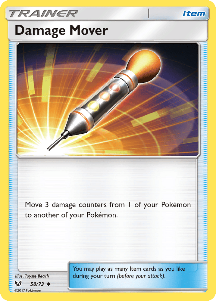 Damage Mover (58/73) [Sun & Moon: Shining Legends] (Online Only)