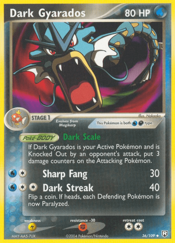 Dark Gyarados (36/109) [EX: Team Rocket Returns] (Online Only)