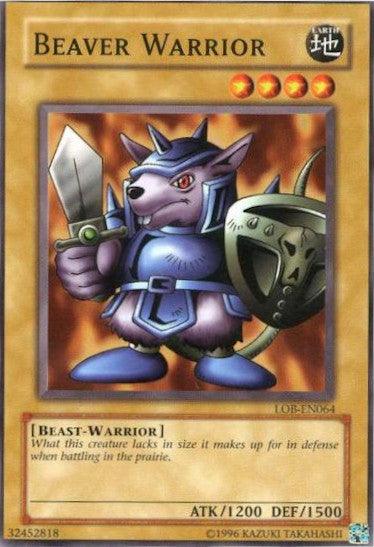 Beaver Warrior [LOB-EN064] Common (ONLINE ORDER ONLY)