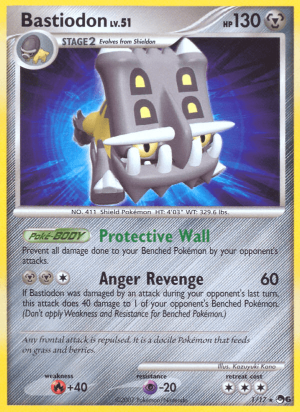 Bastiodon (1/17) [POP Series 6] (Online Only)