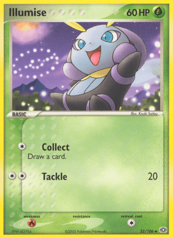 Illumise (32/106) [EX: Emerald] (Online Only)