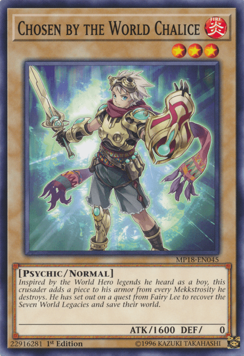 Chosen by the World Chalice [MP18-EN045] Common (ONLINE ORDER ONLY)