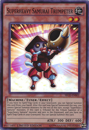 Superheavy Samurai Trumpeter [SECE-ENS02] Super Rare (ONLINE ORDER ONLY)