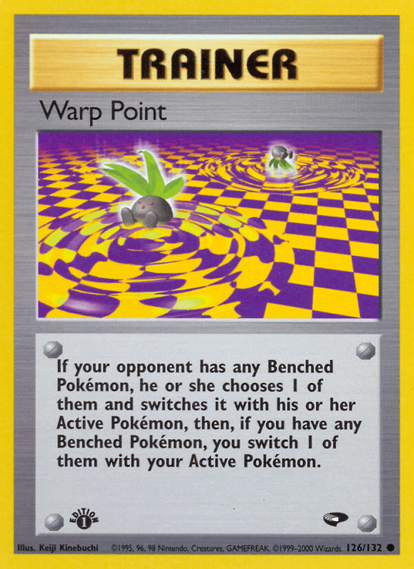 Warp Point (126/132) [Gym Challenge 1st Edition] (Online Only)