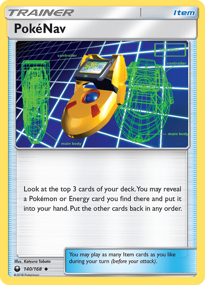 PokeNav (140/168) [Sun & Moon: Celestial Storm] (Online Only)