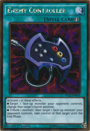 Enemy Controller [PGL2-EN076] Gold Rare (ONLINE ORDER ONLY)