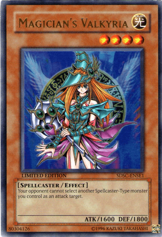 Magician's Valkyria [SDSC-ENSE1] Ultra Rare (ONLINE ORDER ONLY)