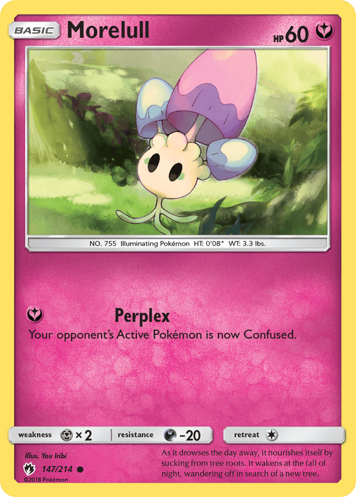 Morelull (147/214) [Sun & Moon: Lost Thunder] (Online Only)