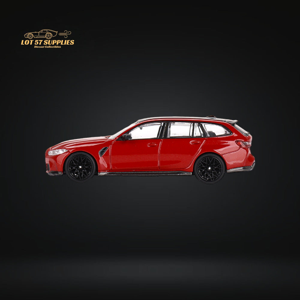 Mini-GT BMW M3 Competition Touring Toronto Red Metallic #700 1:64 MGT00700 (ONLINE ORDER ONLY)