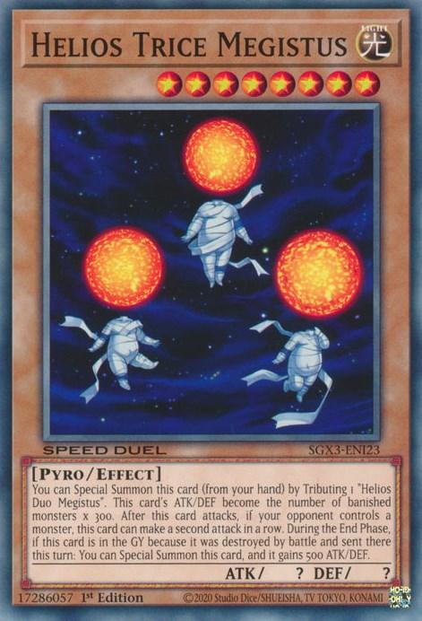 Helios Trice Megistus [SGX3-ENI23] Common (ONLINE ORDER ONLY)
