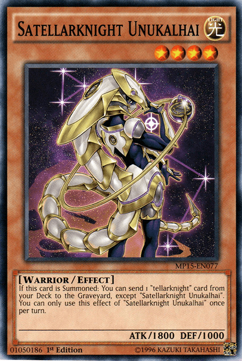 Satellarknight Unukalhai [MP15-EN077] Common (ONLINE ORDER ONLY)