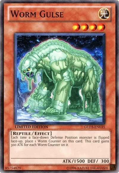 Worm Gulse [GLD3-EN035] Common (ONLINE ORDER ONLY)