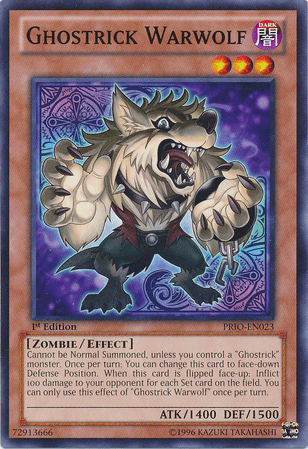 Ghostrick Warwolf [PRIO-EN023] Common (ONLINE ORDER ONLY)