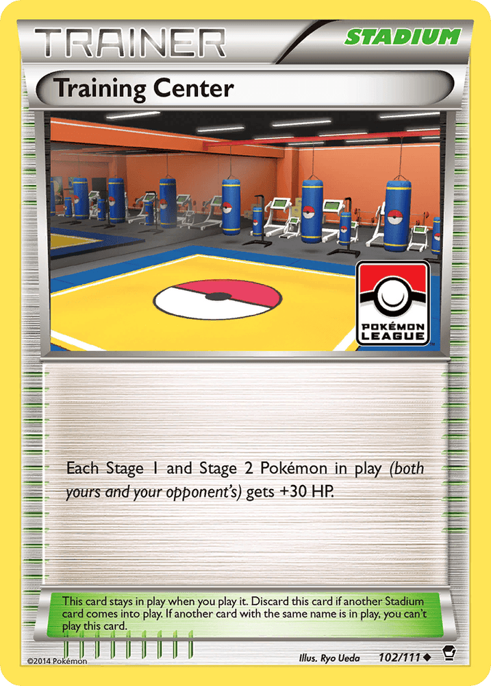 Training Center (102/111) [XY: Furious Fists] (Online Only)