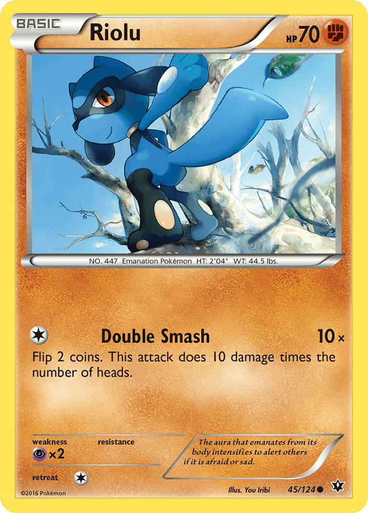 Riolu (45/124) [XY: Fates Collide] (Online Only)