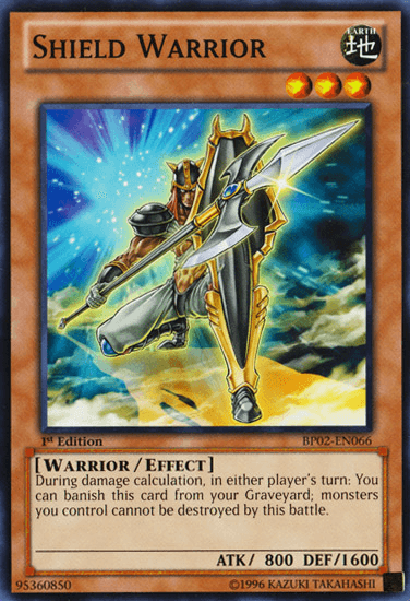 Shield Warrior [BP02-EN066] Mosaic Rare (ONLINE ORDER ONLY)