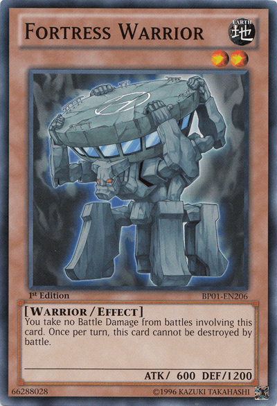 Fortress Warrior [BP01-EN206] Common (ONLINE ORDER ONLY)