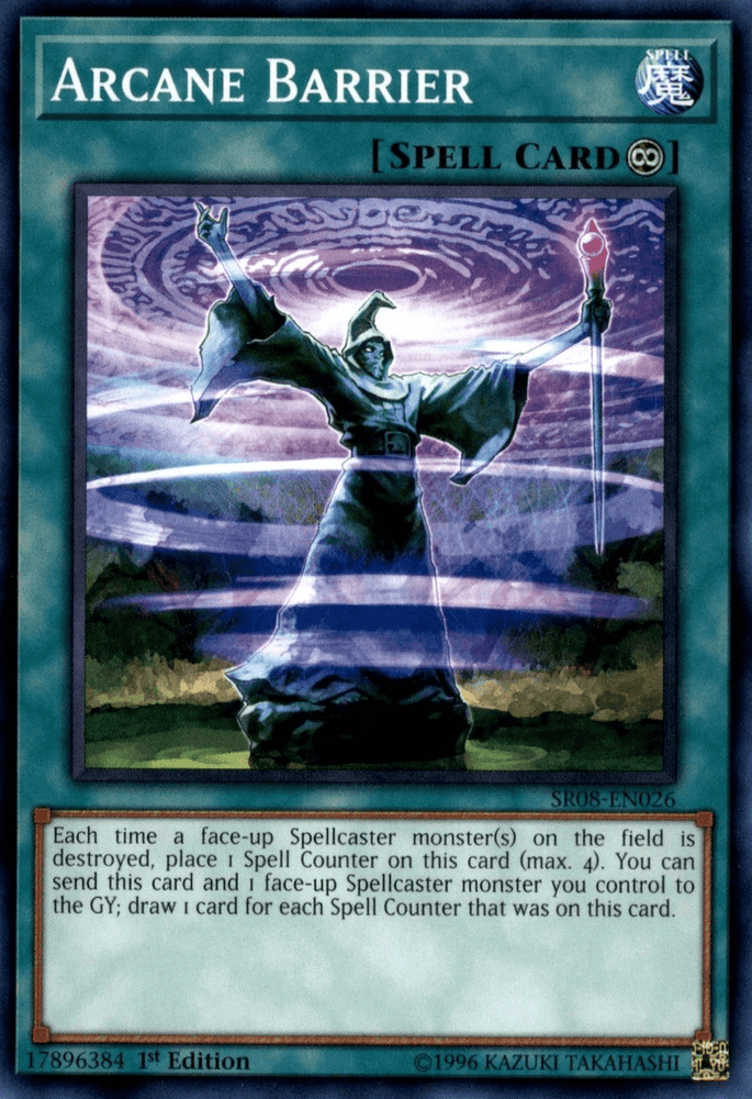 Arcane Barrier [SR08-EN026] Common (ONLINE ORDER ONLY)