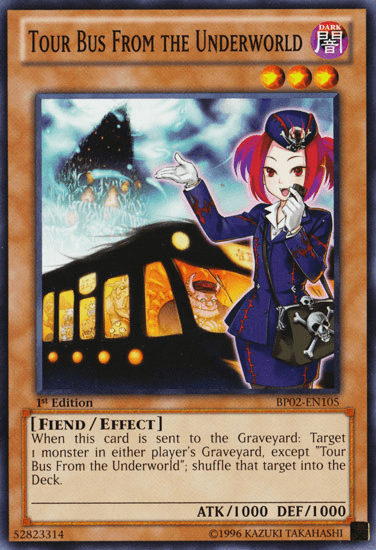 Tour Bus From the Underworld [BP02-EN105] Common (ONLINE ORDER ONLY)