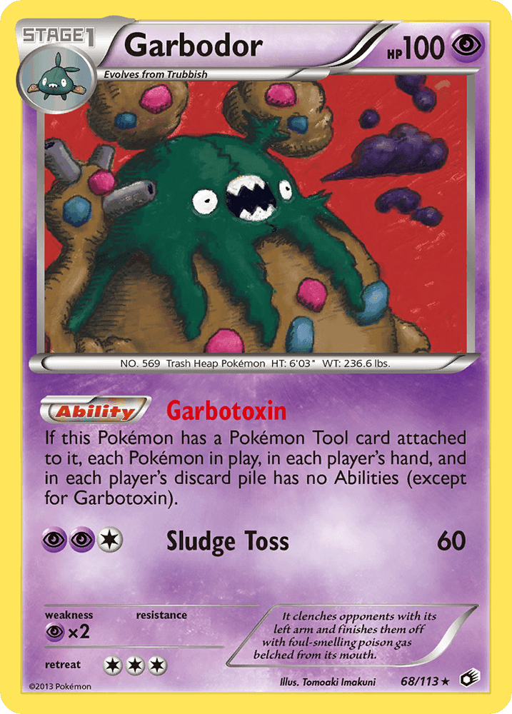Garbodor (68/113) [Black & White: Legendary Treasures] (Online Only)