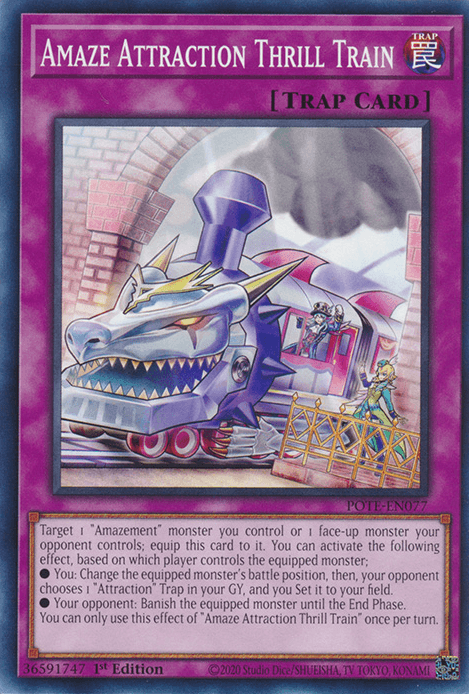 Amaze Attraction Thrill Train [POTE-EN077] Common (ONLINE ORDER ONLY)