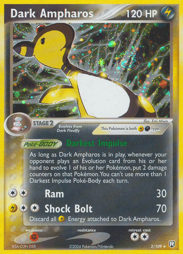 Dark Ampharos (2/109) [EX: Team Rocket Returns] (Online Only)