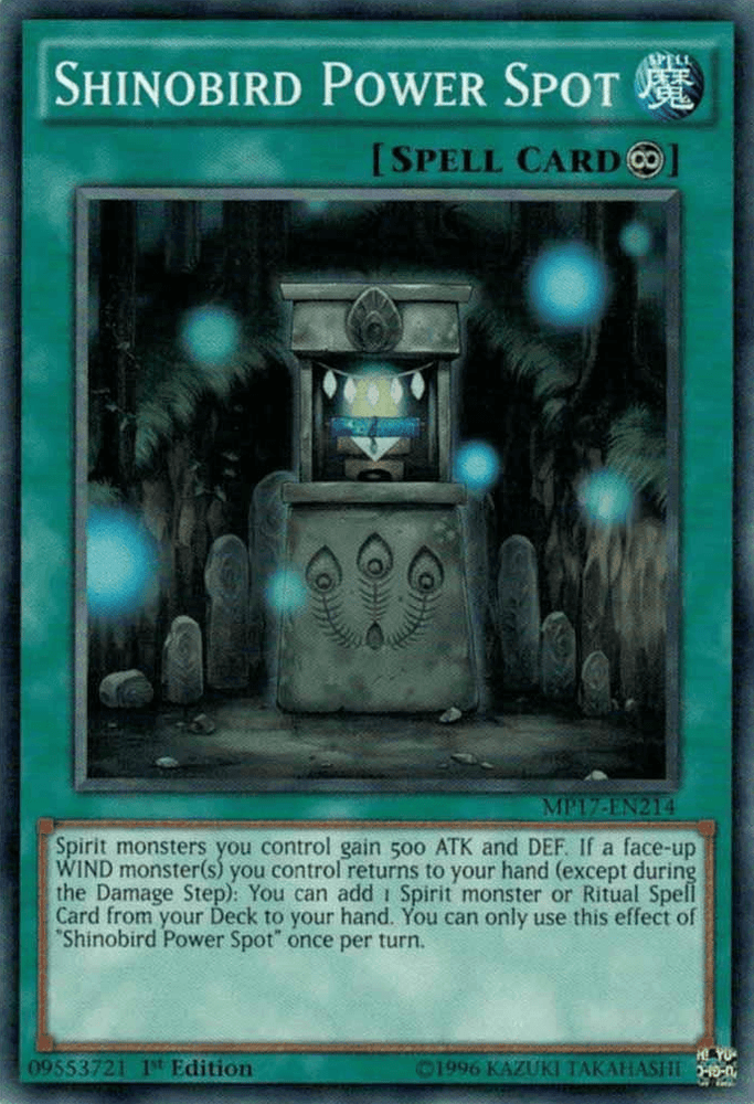 Shinobird Power Spot [MP17-EN214] Common (ONLINE ORDER ONLY)