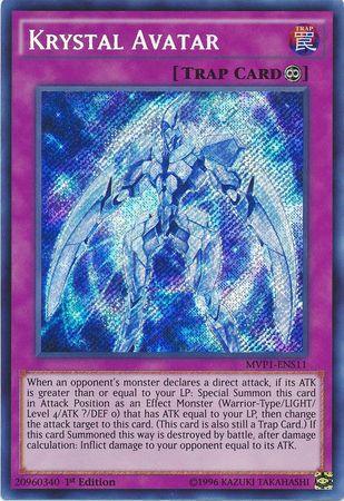 Krystal Avatar [MVP1-ENS11] Secret Rare (ONLINE ORDER ONLY)