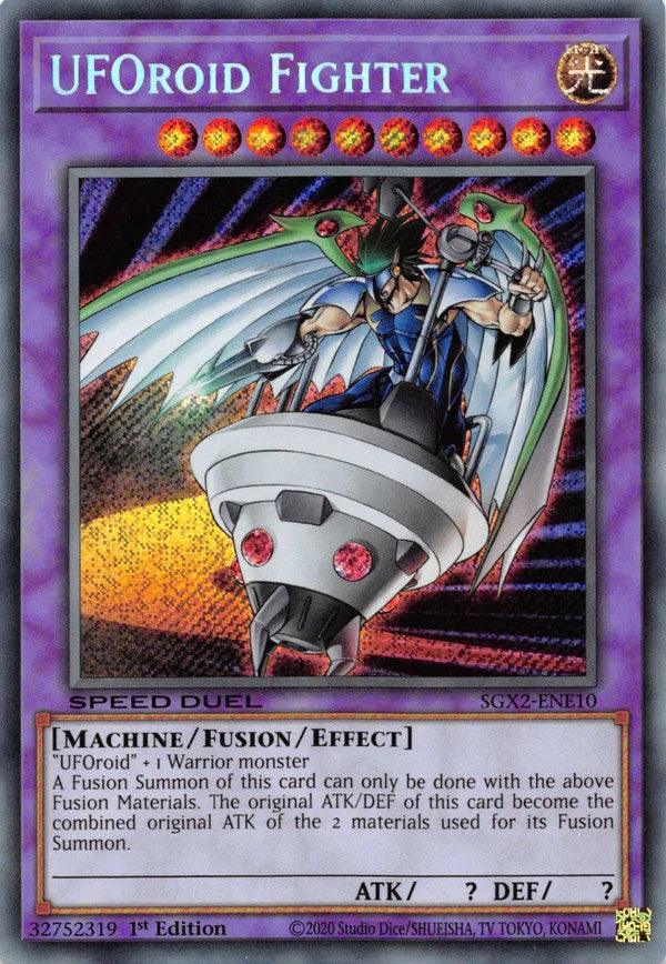 UFOroid Fighter [SGX2-ENE10] Secret Rare (ONLINE ORDER ONLY)