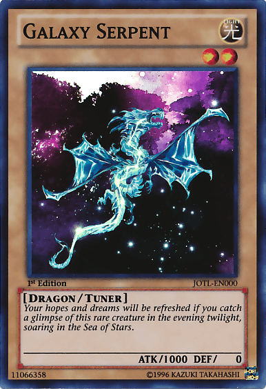 Galaxy Serpent [JOTL-EN000] Super Rare (ONLINE ORDER ONLY)
