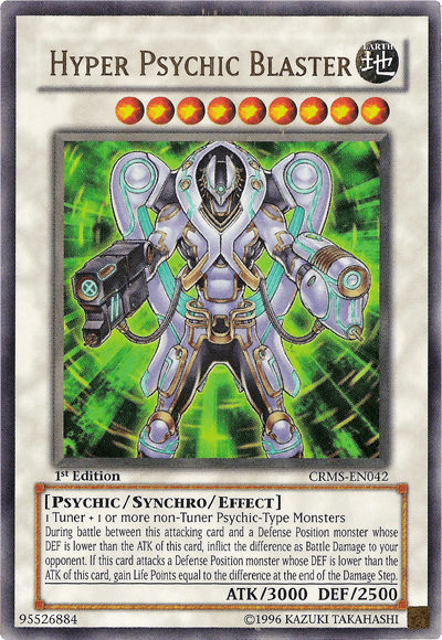 Hyper Psychic Blaster [CRMS-EN042] Ultra Rare (ONLINE ORDER ONLY)